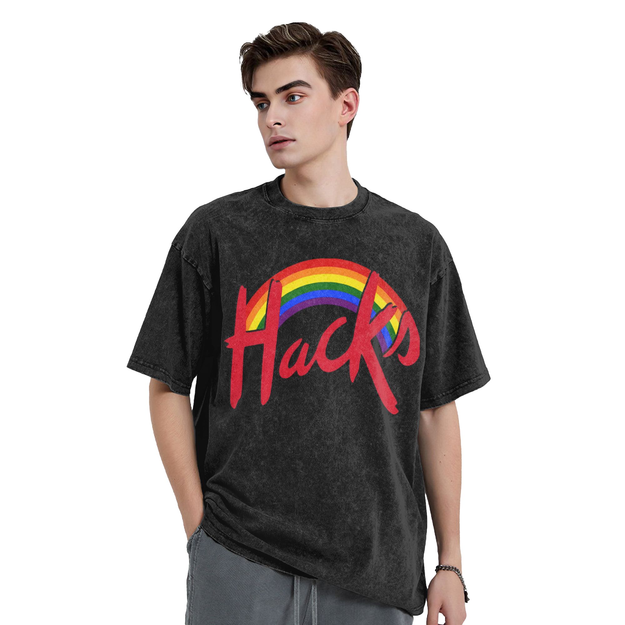 Hacks TV Show T-Shirt Men  Fas - Mens Fashion Hacks avaliação e preço