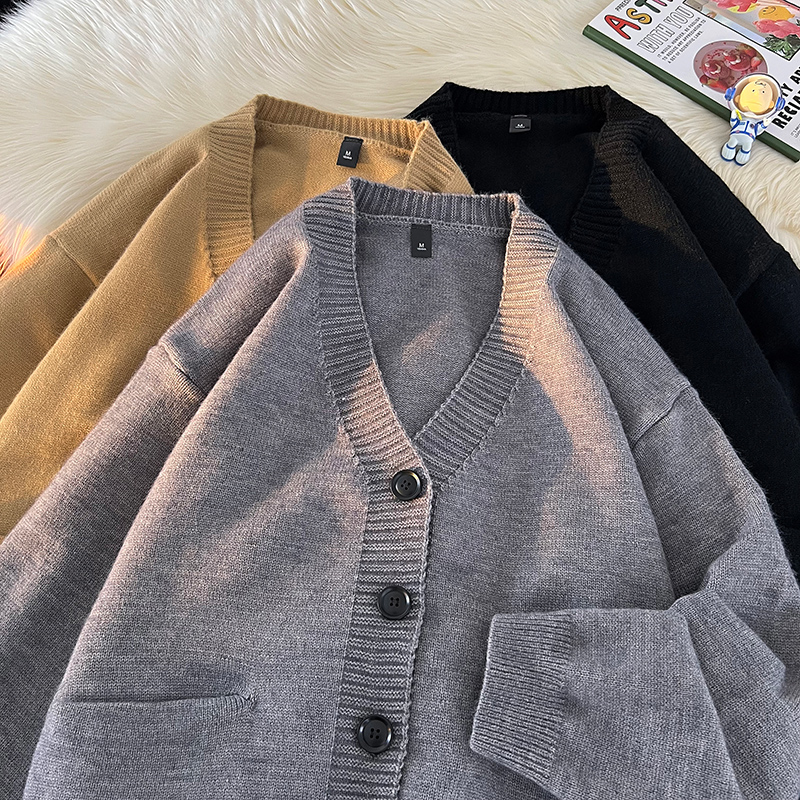 Autumn and Winter New Korean F - Men'S Fashion Zip Sweater avaliação e preço
