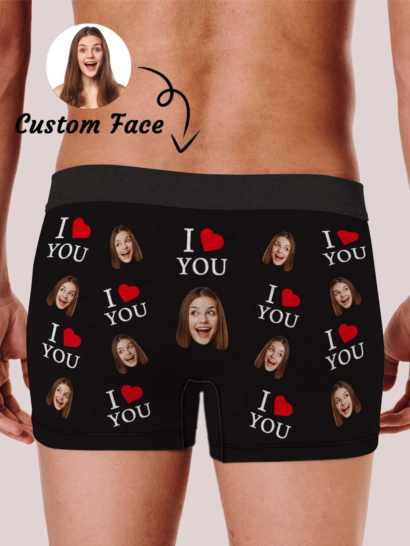 Custom Photo Mens Boxer Briefs - Men'S Fashion Underwear avaliação e preço