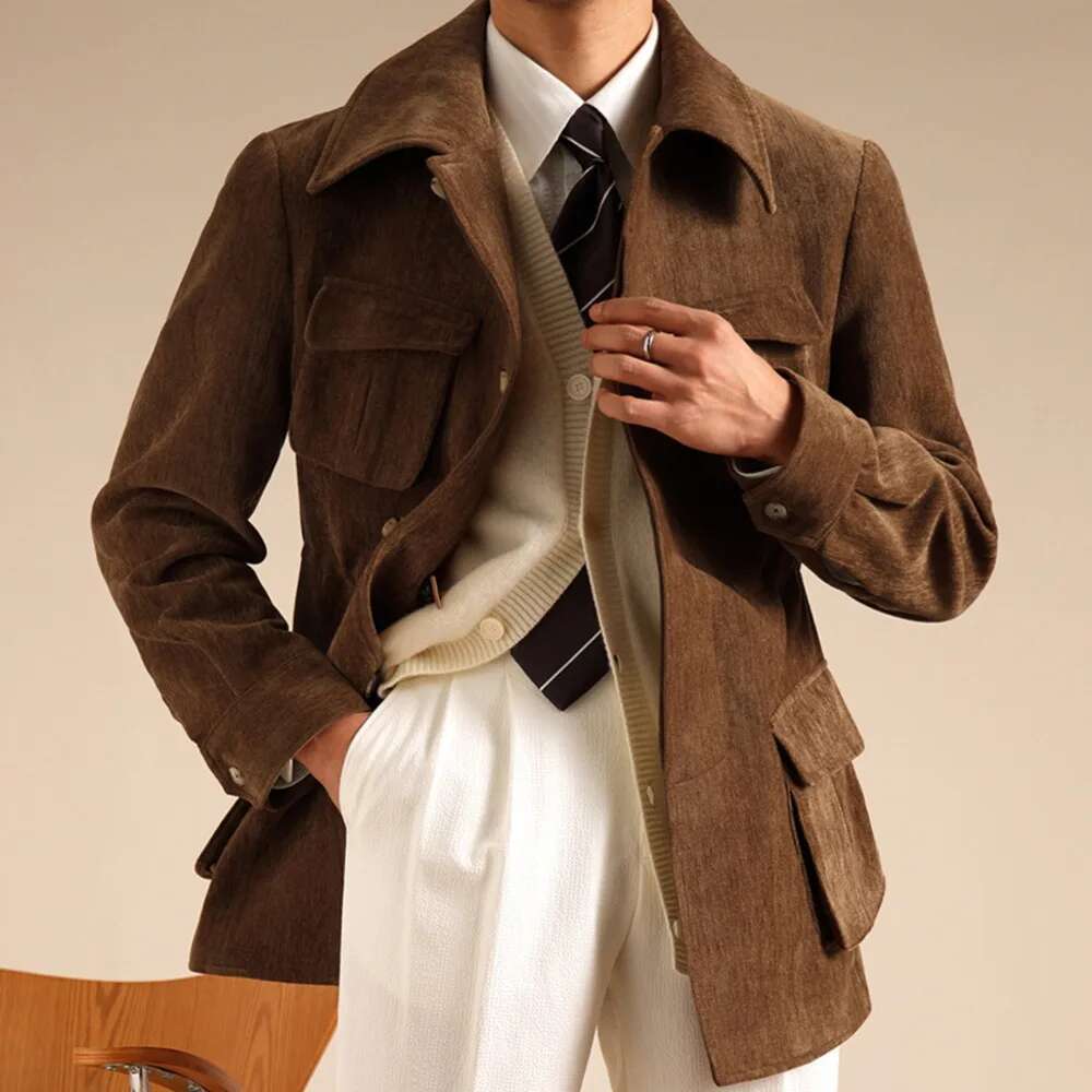 Luxury Italian Fashion Lapel T - Men'S Fashion For 60 Year Old avaliação e preço