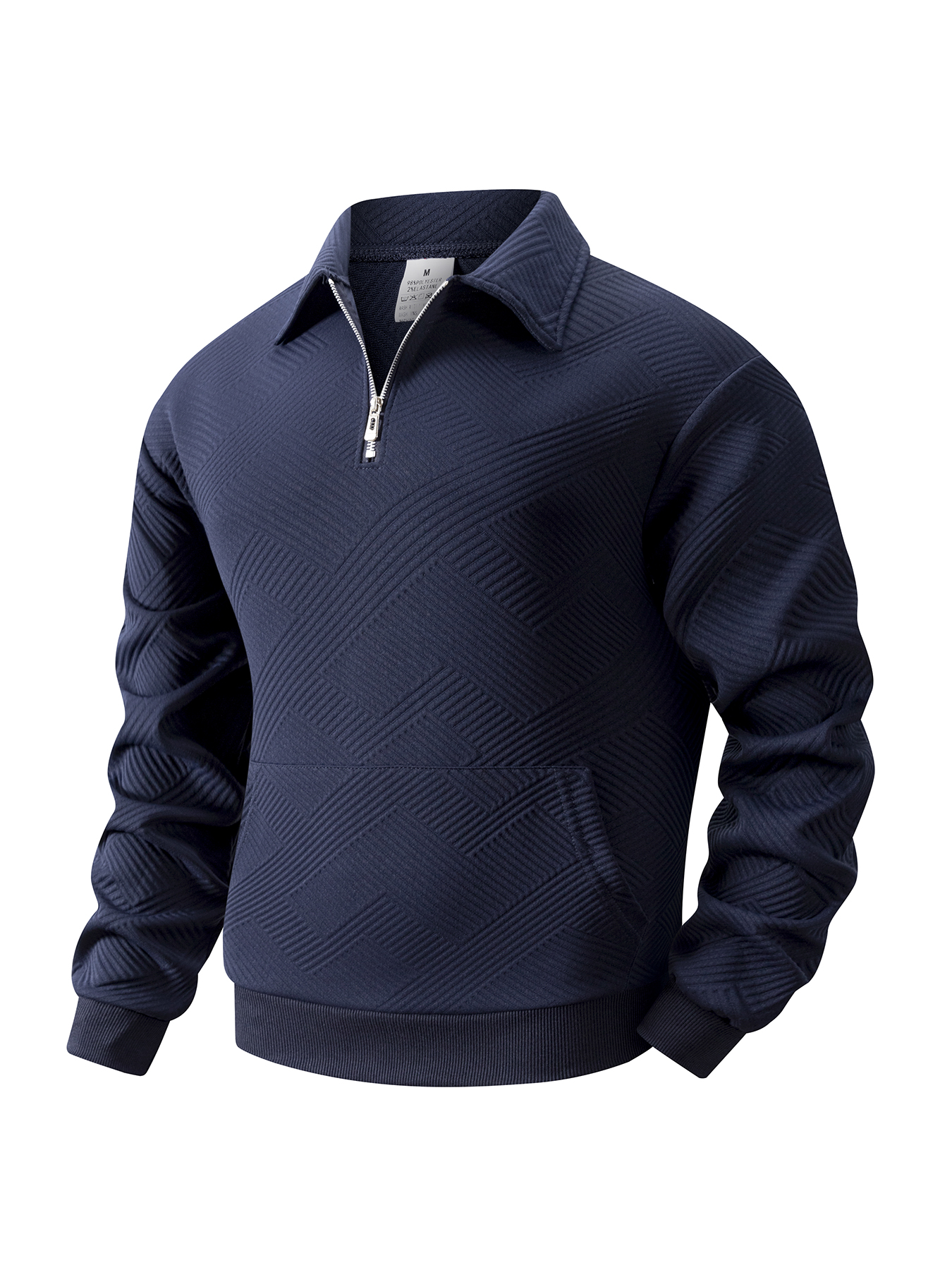 Autumn Men's Casual Sweatshirt - Men'S Fashion Zip Sweater avaliação e preço