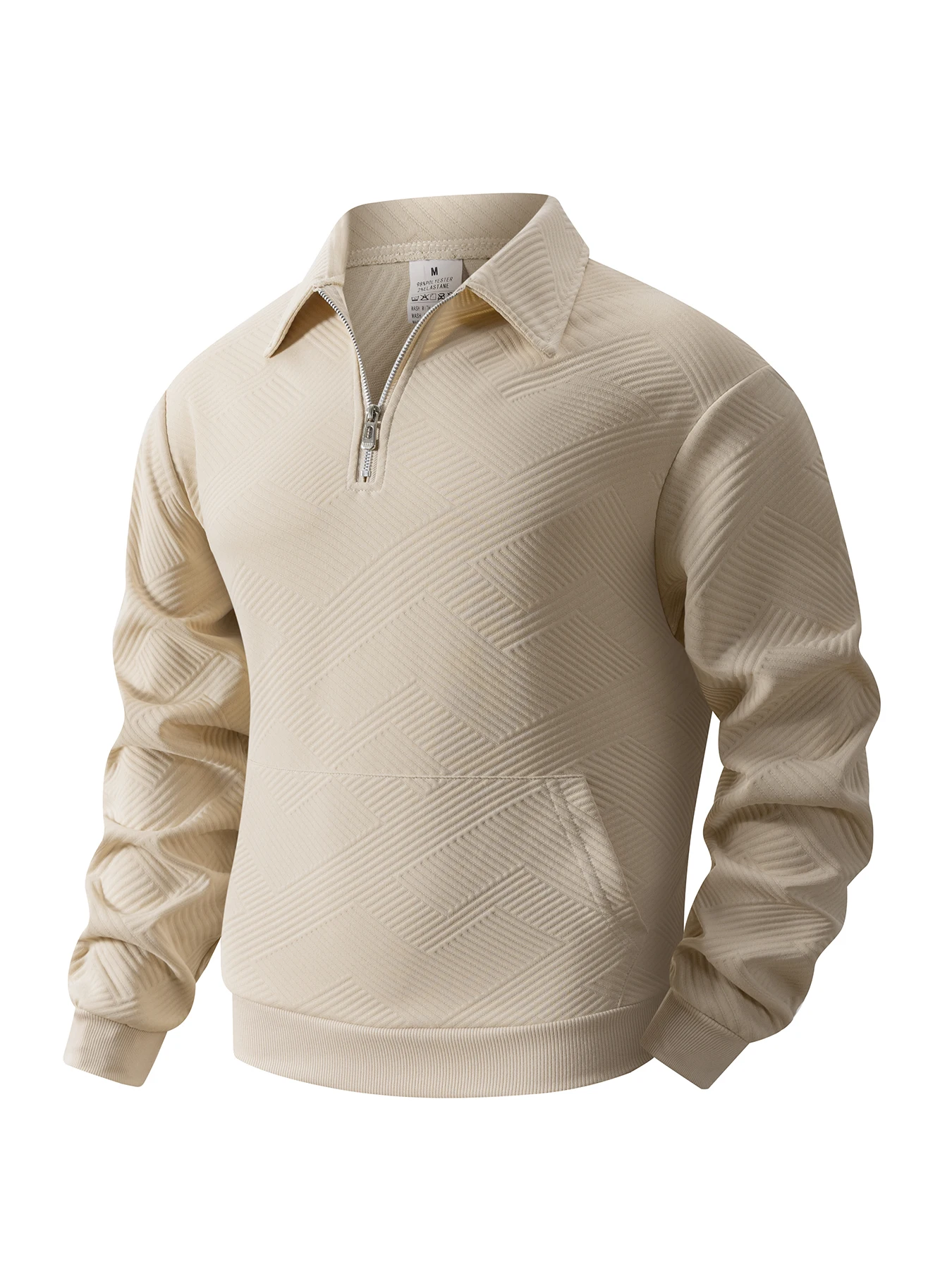 Autumn Men's Casual Sweatshirt - Men'S Fashion Zip Sweater avaliação e preço